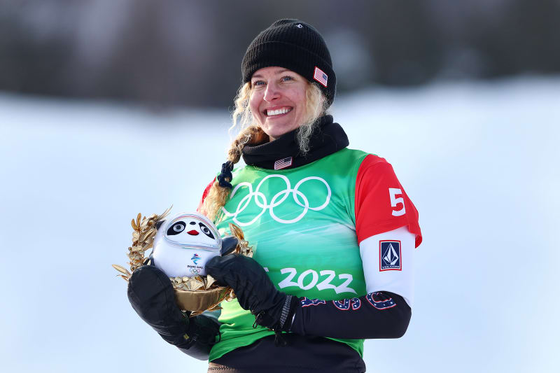 Bolle Lindsey Jacobellis ゴーグル Olympic Snowboardcross Champion Lindsey Jacobellis Shows No Sign